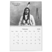 Native American Photos, Amerikaanse Indianen Kalender (Feb 2026)
