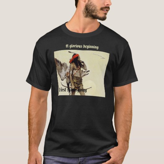 NATIVE AMERICAN PLIGHT T-SHIRT (Voorkant)