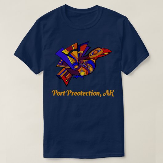 Native American Port Protection AK T-shirt (Design voorkant)