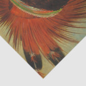 Native American Portret Decoupage Tissue Paper Tissuepapier (Detail)