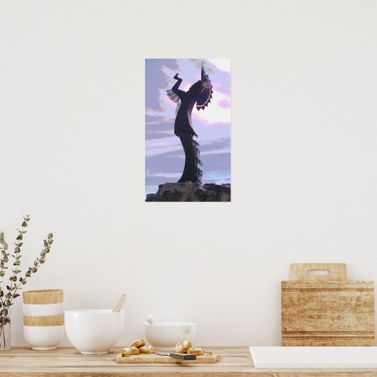 Native American Poster (Keuken)