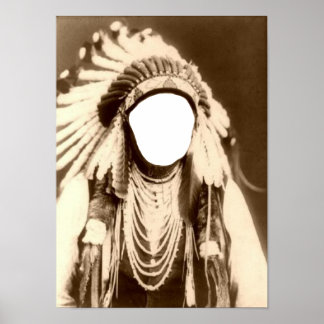 Native american poster