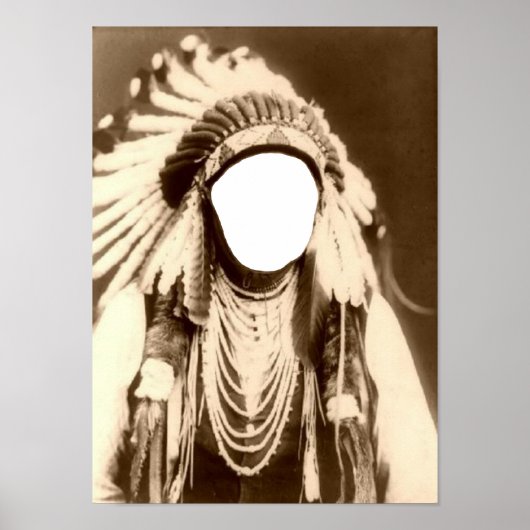 Native american poster (Voorkant)