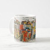 Native American Pow Wow Dancers Koffiemok (Voorkant links)