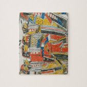 Native American Pow Wow Dancers Legpuzzel (Verticaal)