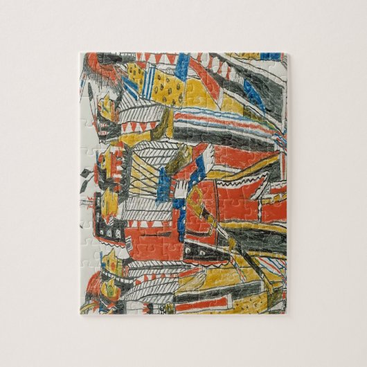 Native American Pow Wow Dancers Legpuzzel (Verticaal)