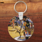 Native American PowWow Dance Sleutelhanger (Voorkant)