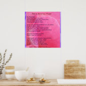 Native American Prayer Poster (Keuken)