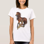 Native American Princess and Horse Shirt (Voorkant)