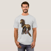 Native American Princess and Horse Shirt (Voorkant volledig)