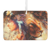 Native American Princess en Lion Luchtverfrisser (Achterkant)