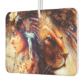 Native American Princess en Lion Luchtverfrisser (Links)