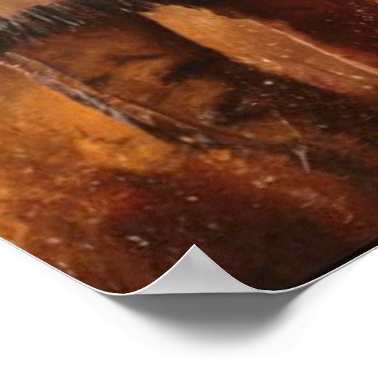 Native American Print, waarde Poster papier (mat) (Hoek)