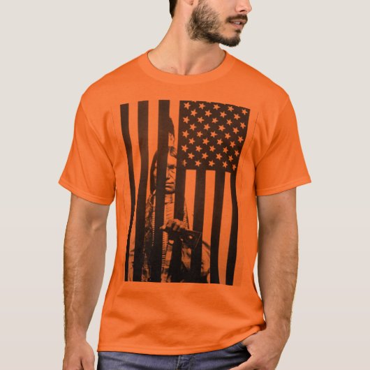 Native American Prison Shirt - Vergeet nooit (Voorkant)