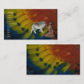 Native American Profile Card Visitekaartje (Voorkant / Achterkant)