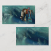 Native American Profile Card Visitekaartje (Voorkant / Achterkant)