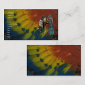 Native American Profile Card Visitekaartje (Voorkant / Achterkant)