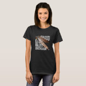 Native American Proud Native Indian Feathers 1 T-shirt (Voorkant volledig)