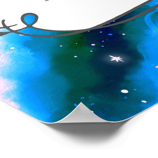 Native American Proverb Inspirerend Wise Gezegde Poster (Hoek)