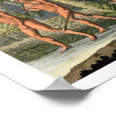 Native American Puri Tribesmen in hun bos, voor Poster (Hoek)