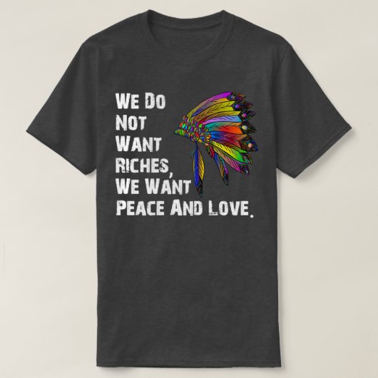 Native american quote (2) t-shirt (Design voorkant)