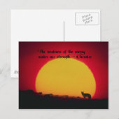 Native American Quotes Briefkaart (Voorkant / Achterkant)