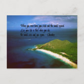 Native American Quotes Briefkaart (Voorkant)