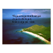 Native American Quotes Foto Afdruk (Voorkant)