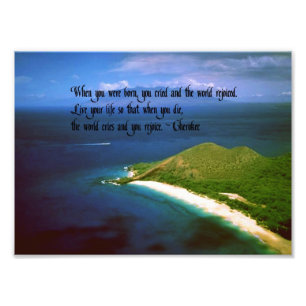 Native American Quotes Foto Afdruk