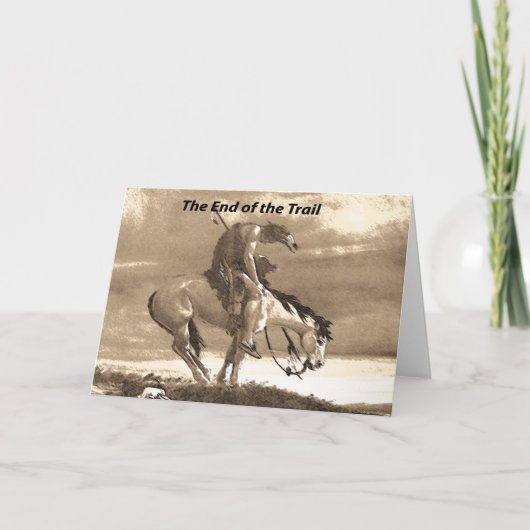 Native American Quotes Kaart (Voorkant)