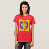 Native American Rainbow Spirits T-shirt (Voorkant volledig)