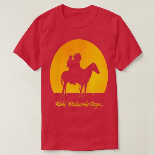Native American Rainbow Warriors T-shirt (Design voorkant)