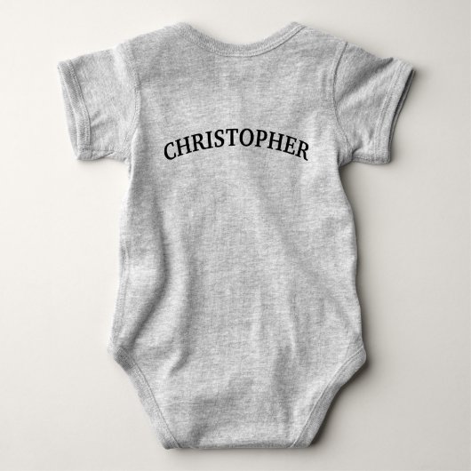 Native American Red Black Art Wide Skull Romper (Achterkant)