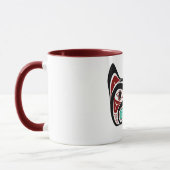 Native American Red Black Green Haida Art Kitty Mok (Links)