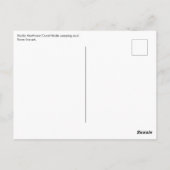 Native American Red Black Haida Art die de sluier  Briefkaart (Achterkant)