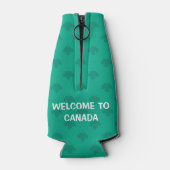 Native American Red Black Haida Art Otter Salmon Flesjeskoeler (Achterkant)