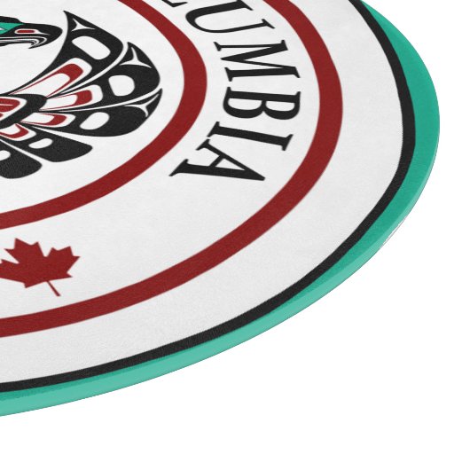 Native American Red Black Haida Art Thunderbird Snijplank (Hoek)