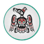 Native American Red Black Kaigani Thunderbird Snijplank (Voorkant)