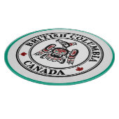 Native American Red Black Kaigani Thunderbird Snijplank (Hoek)