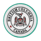 Native American Red Black Kaigani Thunderbird Snijplank (Voorkant)