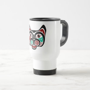 Native American Red Black Vector Art Kat Reisbeker