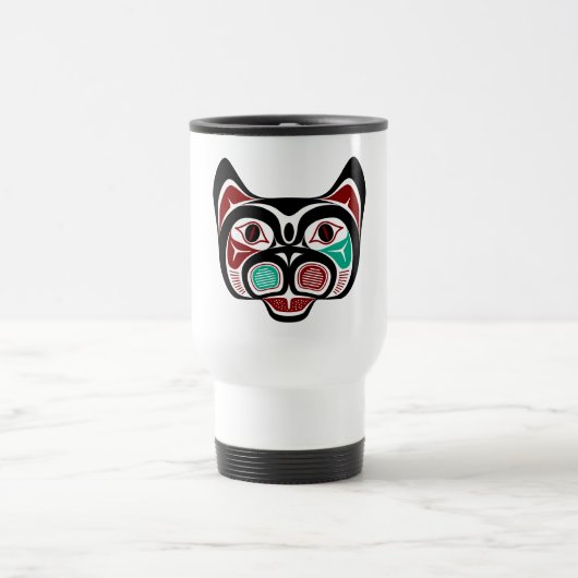 Native American Red Black Vector Art Kat Reisbeker (Center)