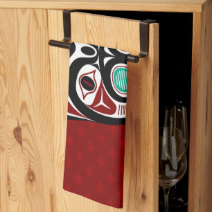 Native American Red Black Vector Graphics Kat Theedoek