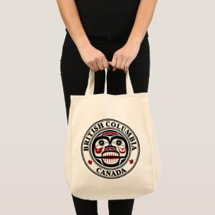 Native American Red Black White Art Huilende sched Tote Bag