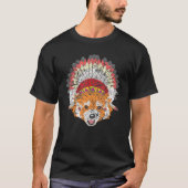 Native American Red Fox T-shirt (Voorkant)