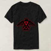 Native American Red Thunderbird Classic T-Shirt (Design voorkant)