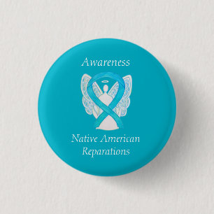 Native American Reparing Awareness Ribbon Pins Ronde Button 3,2 Cm