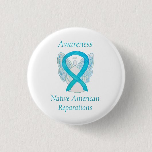 Native American Reparing Awareness Ribbon Pins Ronde Button 3,2 Cm (Voorkant)