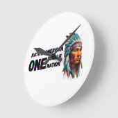 Native American Ronde Klok (Hoek)