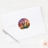 Native American Ronde Sticker (Envelop)